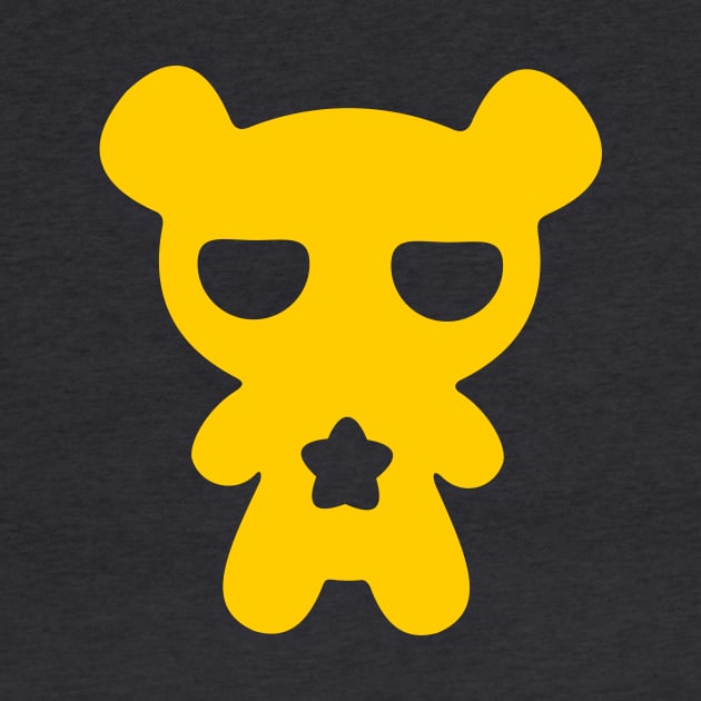 Attention! Yellow Lazy Bear! by XOOXOO